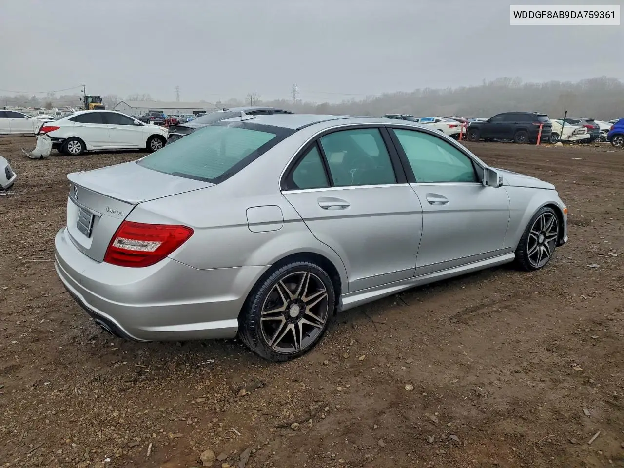 WDDGF8AB9DA759361 2013 Mercedes-Benz C 300 4Matic