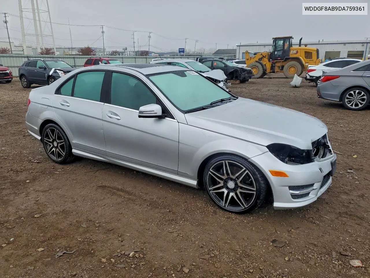 WDDGF8AB9DA759361 2013 Mercedes-Benz C 300 4Matic