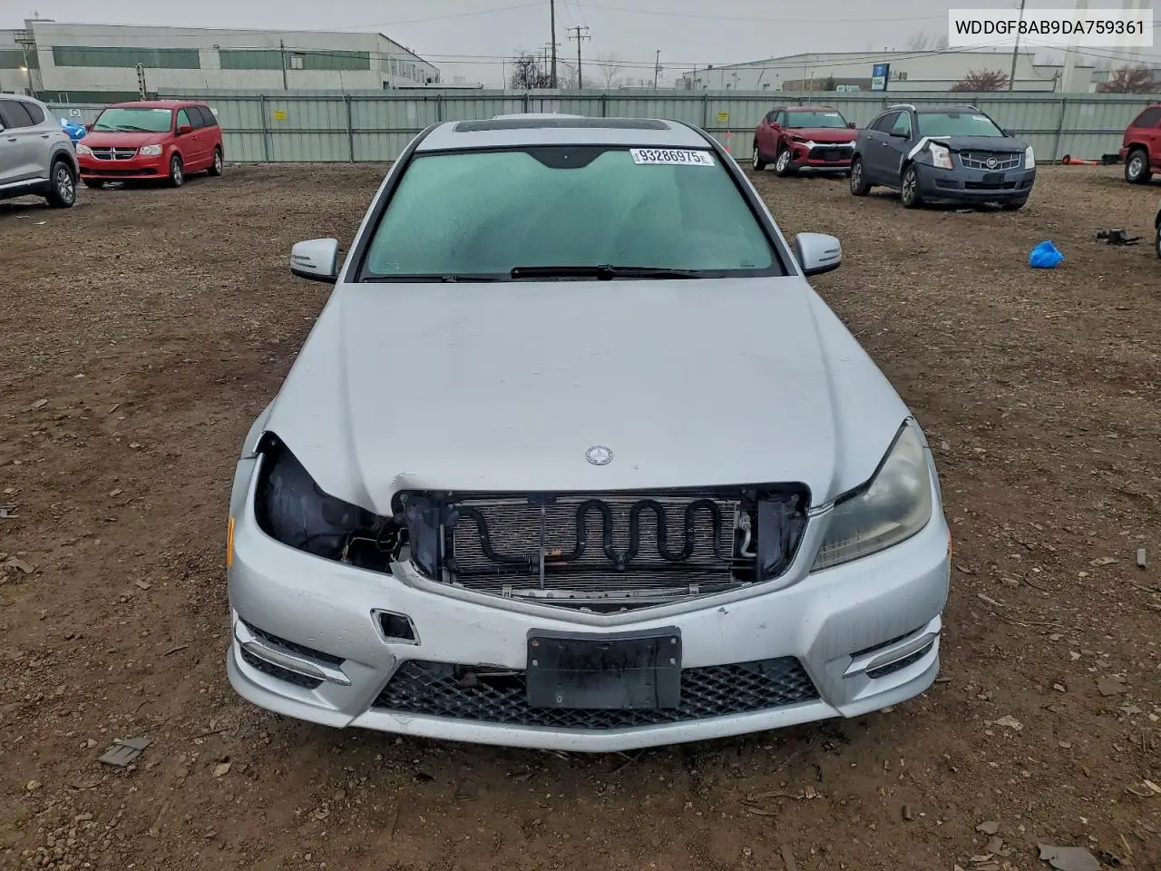 WDDGF8AB9DA759361 2013 Mercedes-Benz C 300 4Matic