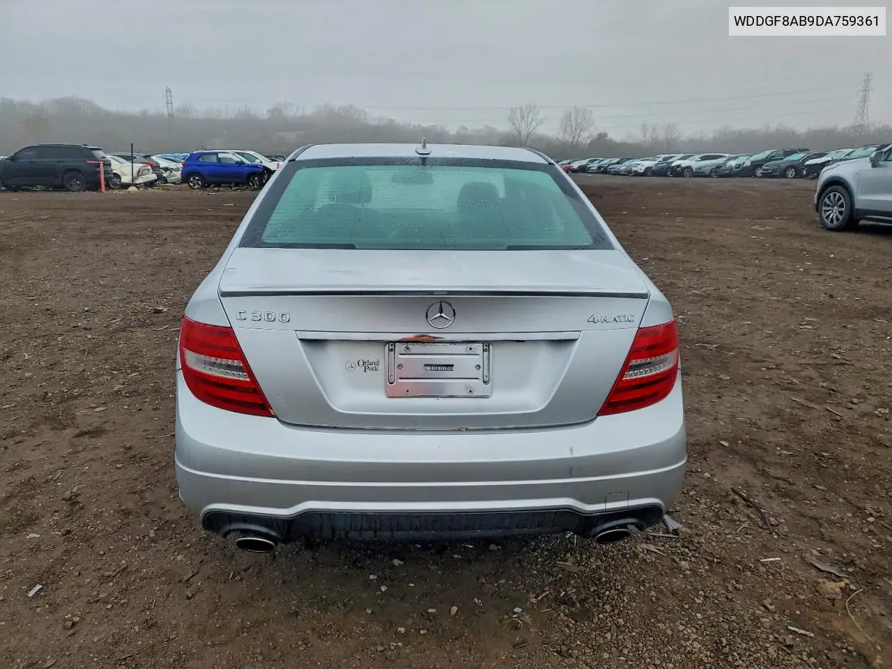 WDDGF8AB9DA759361 2013 Mercedes-Benz C 300 4Matic