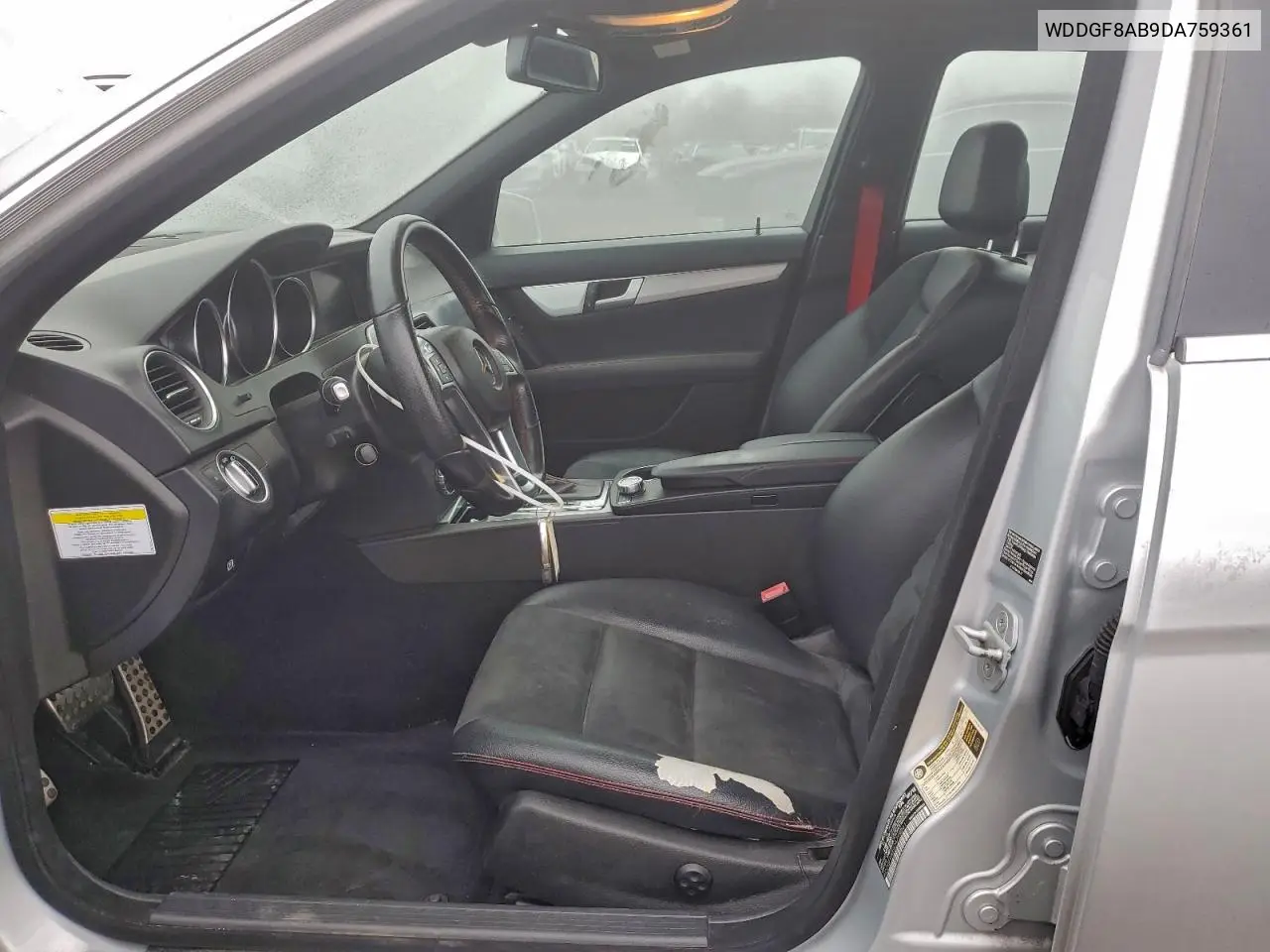 WDDGF8AB9DA759361 2013 Mercedes-Benz C 300 4Matic
