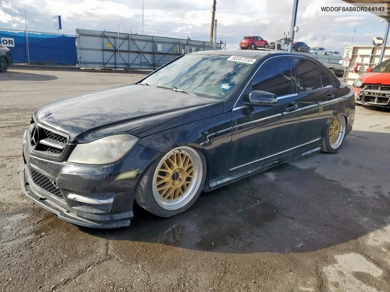 WDDGF8AB8DR244143 2013 Mercedes-Benz C 300 4Matic