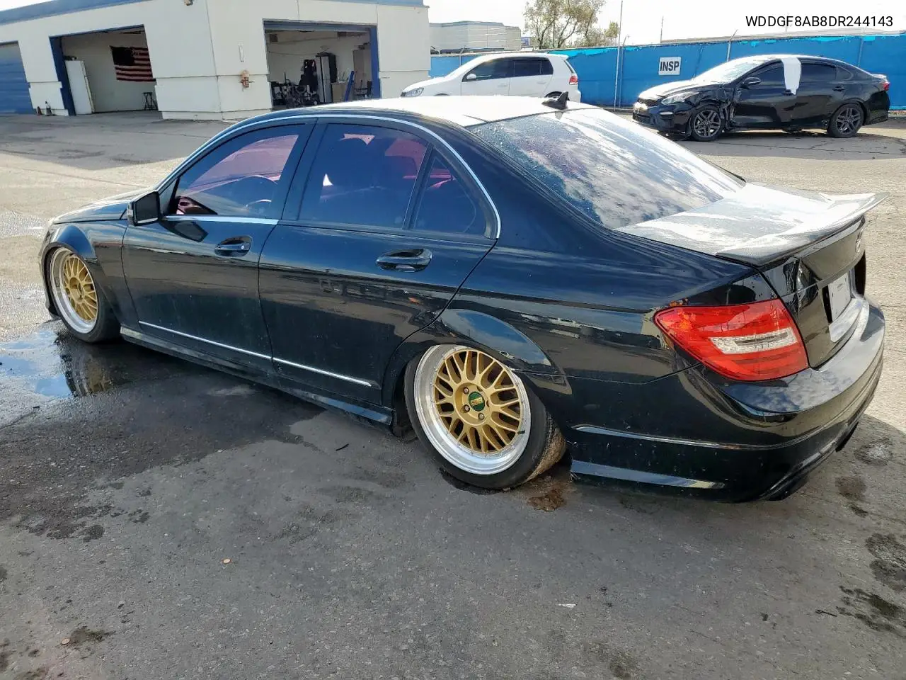 WDDGF8AB8DR244143 2013 Mercedes-Benz C 300 4Matic