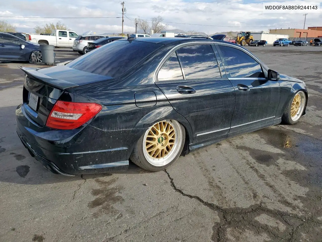 WDDGF8AB8DR244143 2013 Mercedes-Benz C 300 4Matic