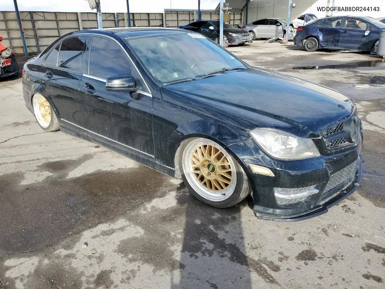 WDDGF8AB8DR244143 2013 Mercedes-Benz C 300 4Matic