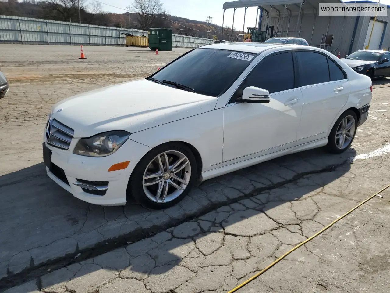 WDDGF8AB9DR282805 2013 Mercedes-Benz C 300 4Matic