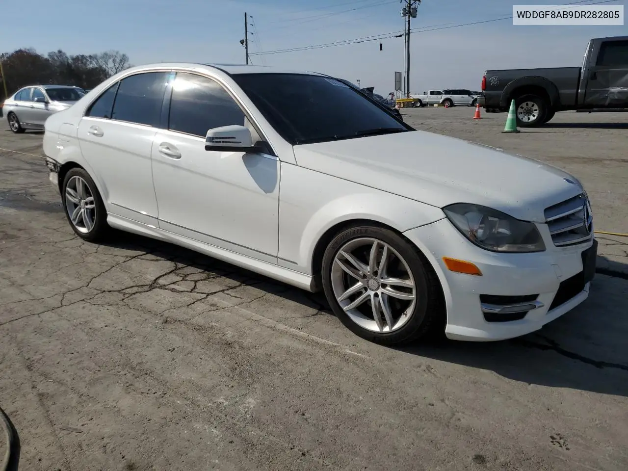 WDDGF8AB9DR282805 2013 Mercedes-Benz C 300 4Matic