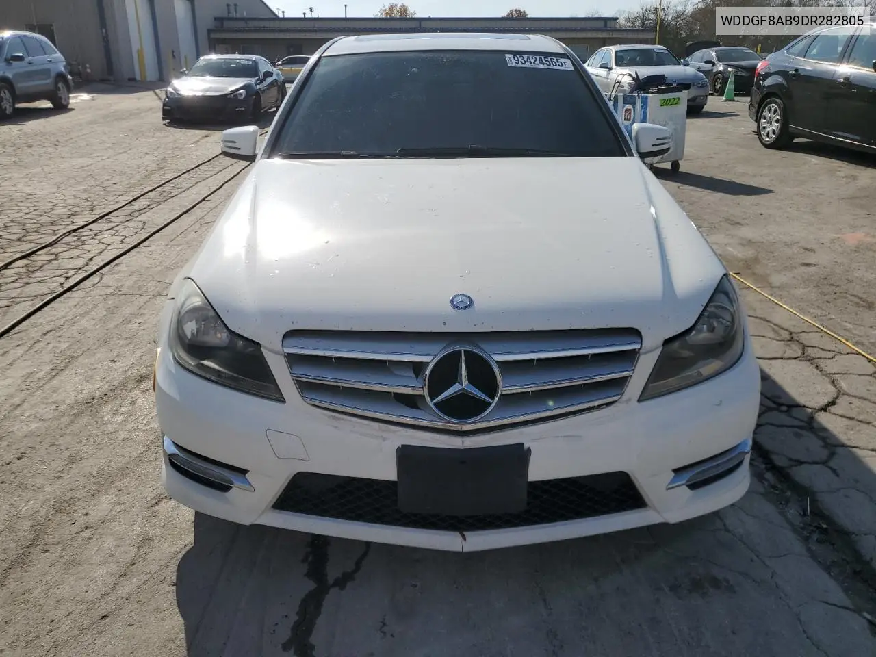 WDDGF8AB9DR282805 2013 Mercedes-Benz C 300 4Matic