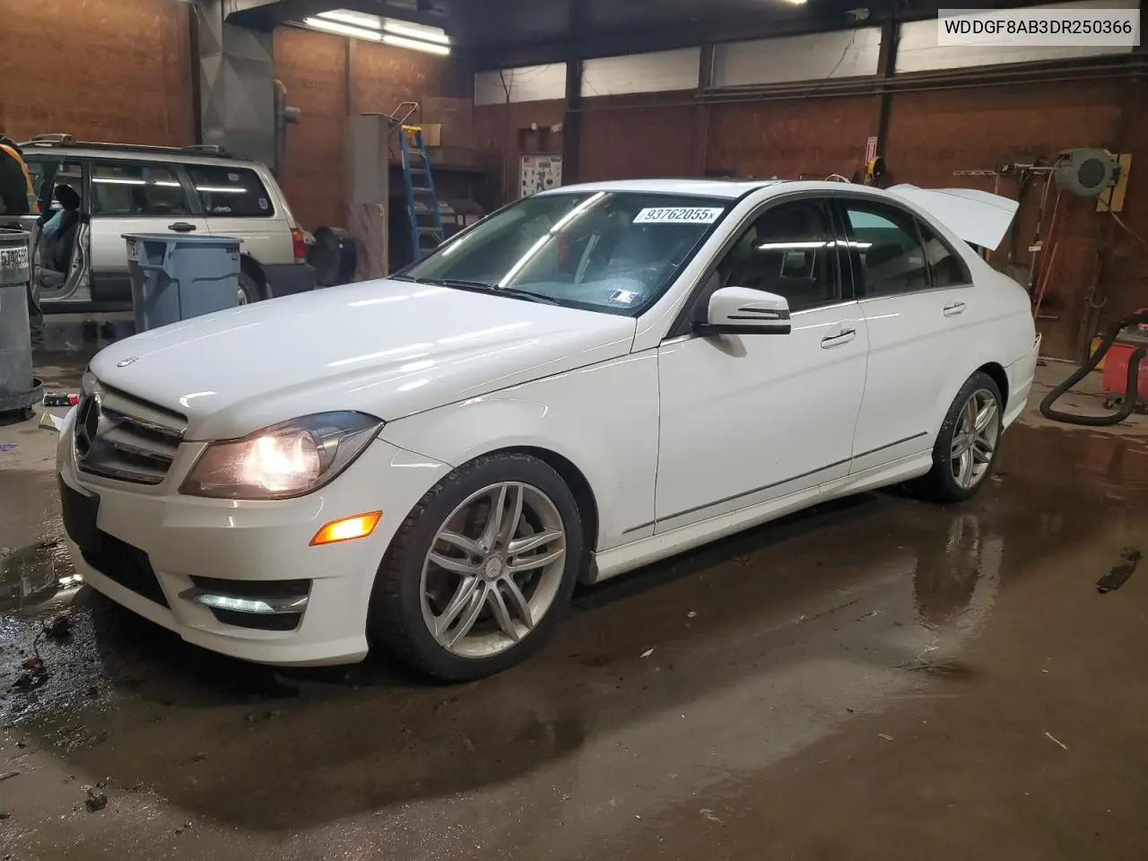 WDDGF8AB3DR250366 2013 Mercedes-Benz C 300 4Matic