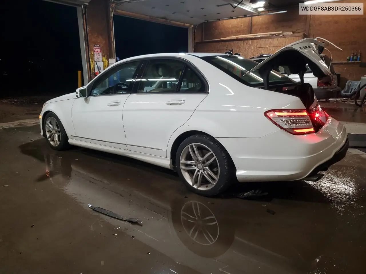WDDGF8AB3DR250366 2013 Mercedes-Benz C 300 4Matic