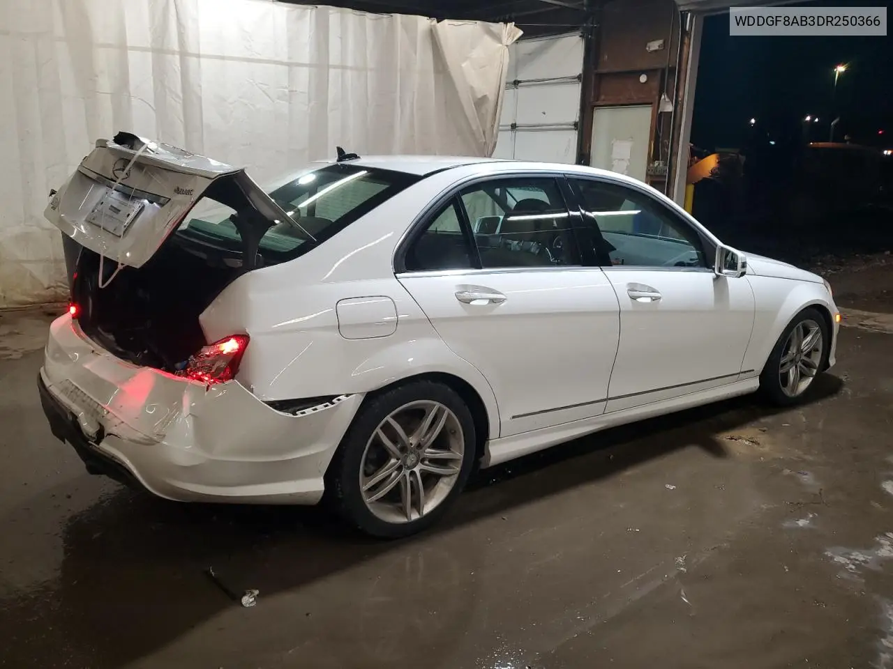 WDDGF8AB3DR250366 2013 Mercedes-Benz C 300 4Matic