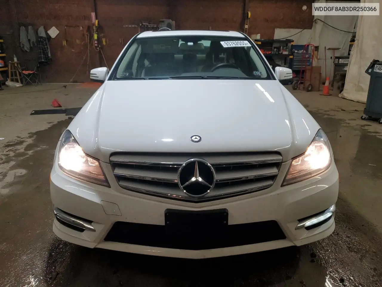 WDDGF8AB3DR250366 2013 Mercedes-Benz C 300 4Matic