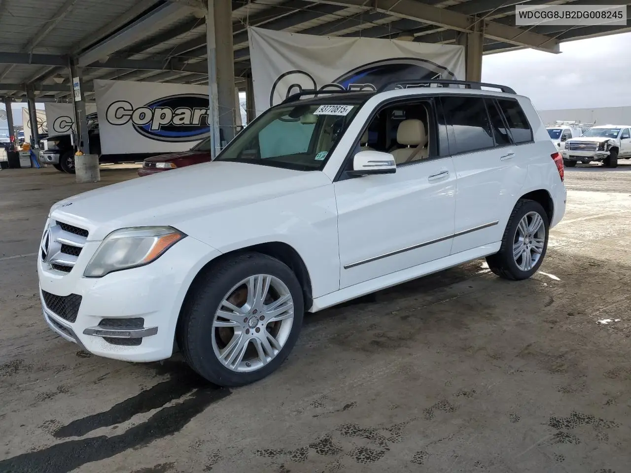 WDCGG8JB2DG008245 2013 Mercedes-Benz Glk 350 4Matic