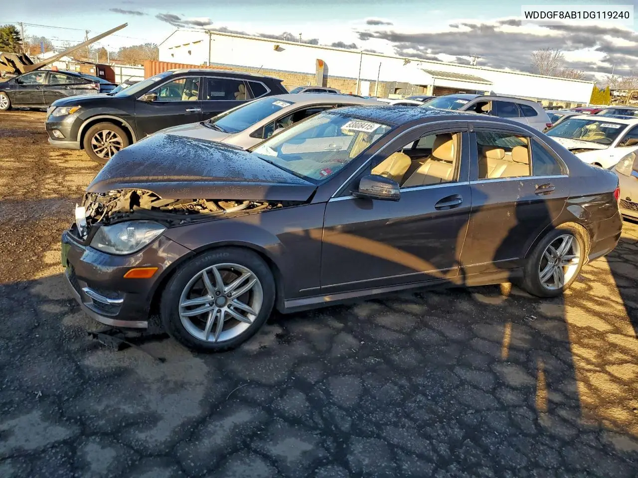 WDDGF8AB1DG119240 2013 Mercedes-Benz C 300 4Matic