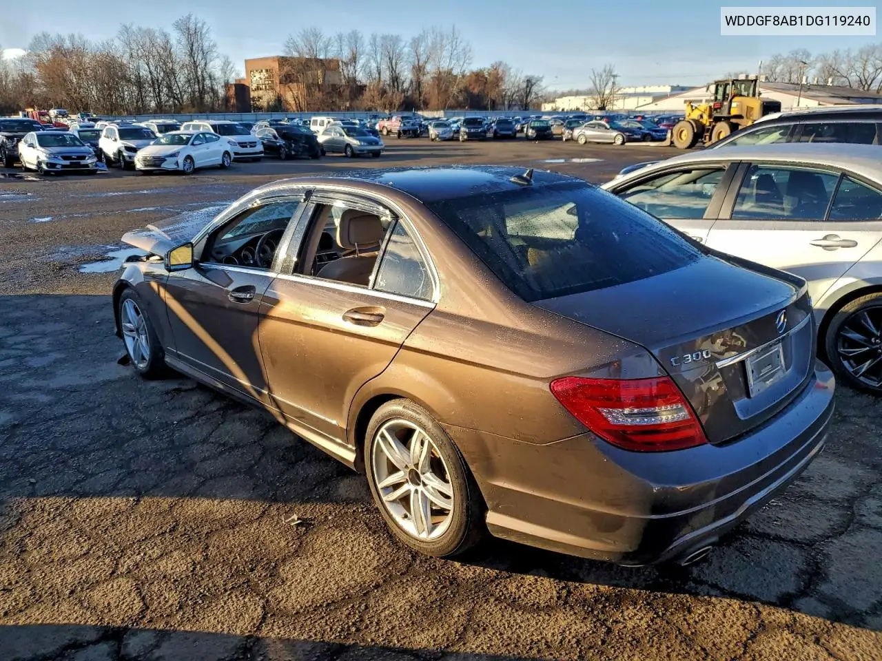 WDDGF8AB1DG119240 2013 Mercedes-Benz C 300 4Matic