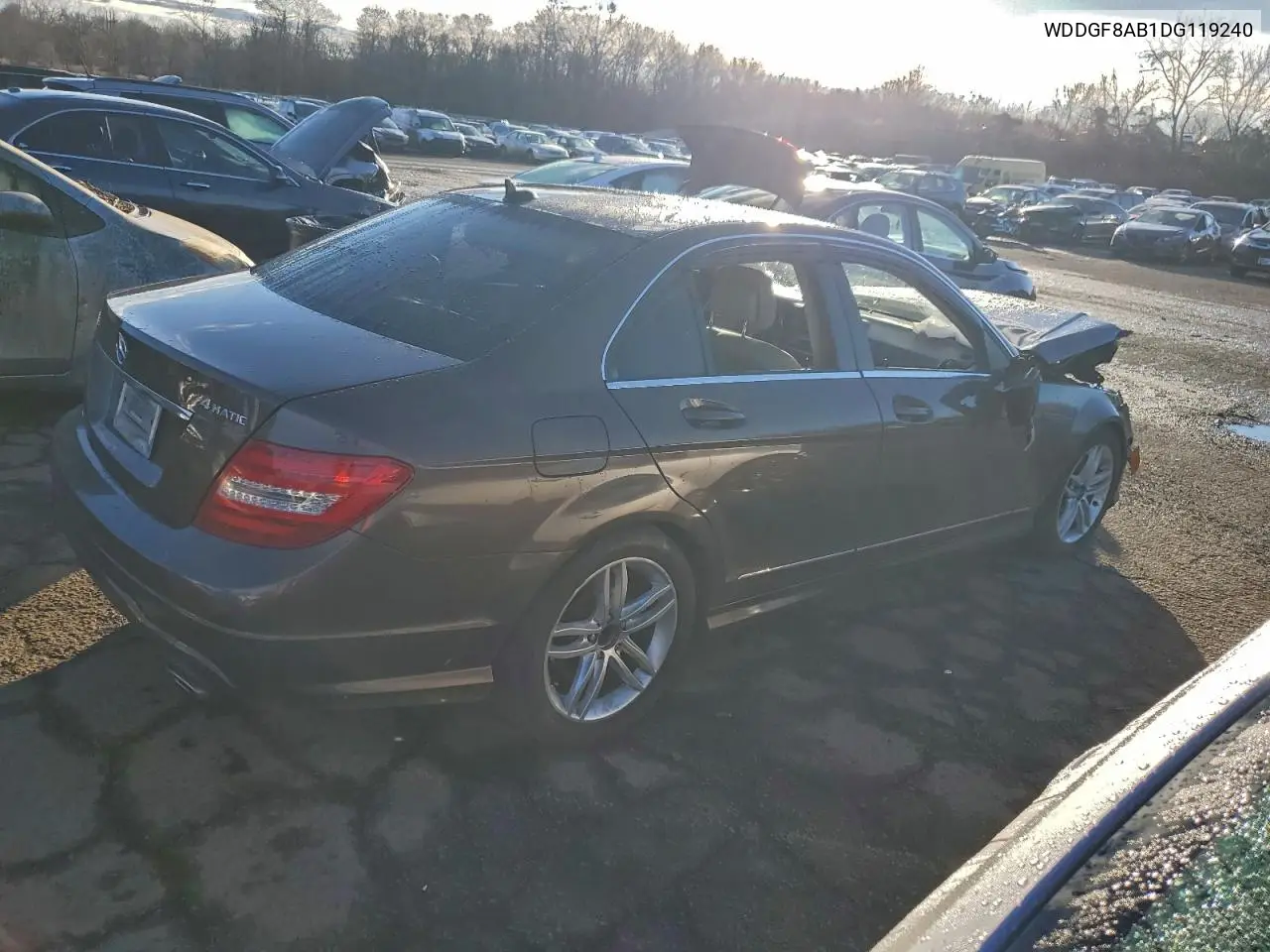 WDDGF8AB1DG119240 2013 Mercedes-Benz C 300 4Matic
