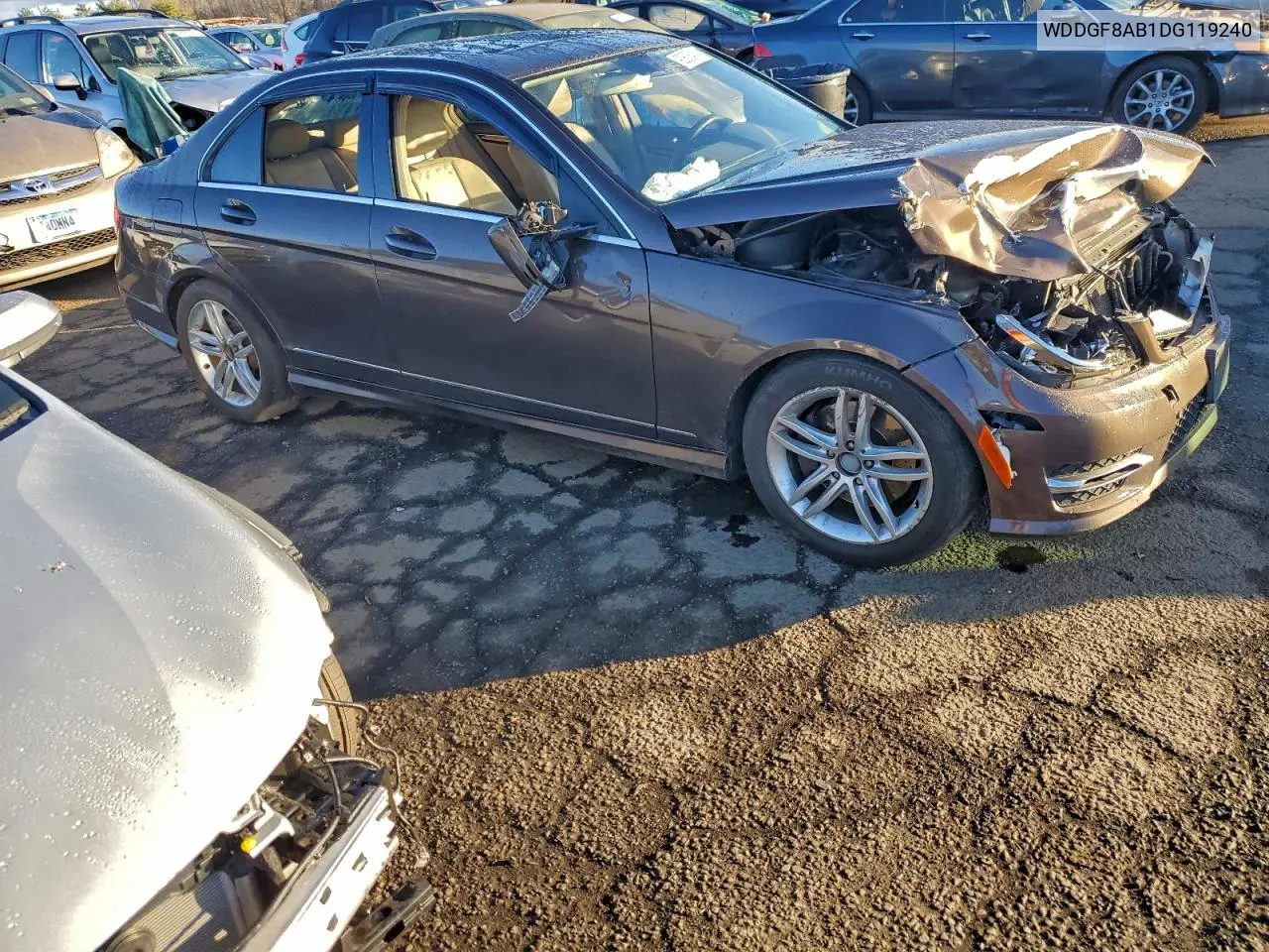 WDDGF8AB1DG119240 2013 Mercedes-Benz C 300 4Matic
