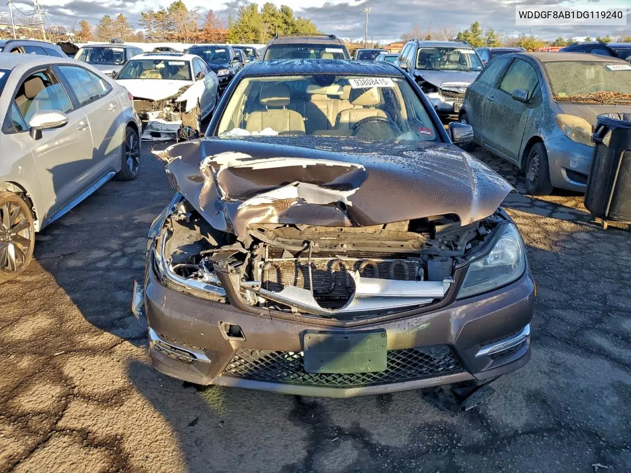 WDDGF8AB1DG119240 2013 Mercedes-Benz C 300 4Matic