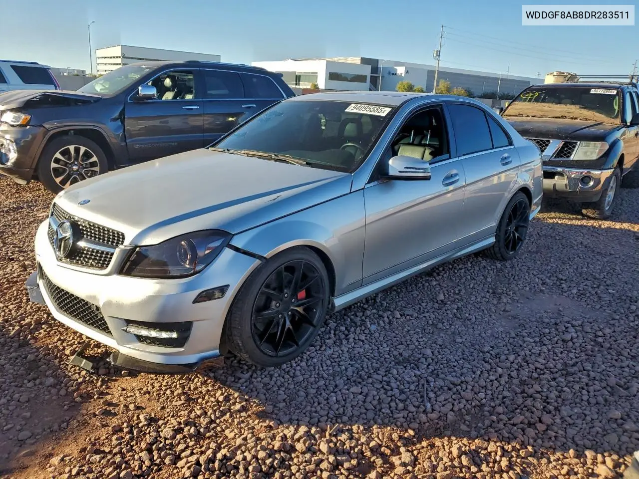 WDDGF8AB8DR283511 2013 Mercedes-Benz C 300 4Matic
