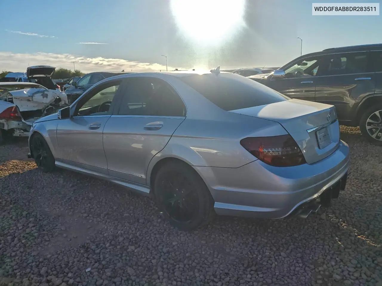 WDDGF8AB8DR283511 2013 Mercedes-Benz C 300 4Matic