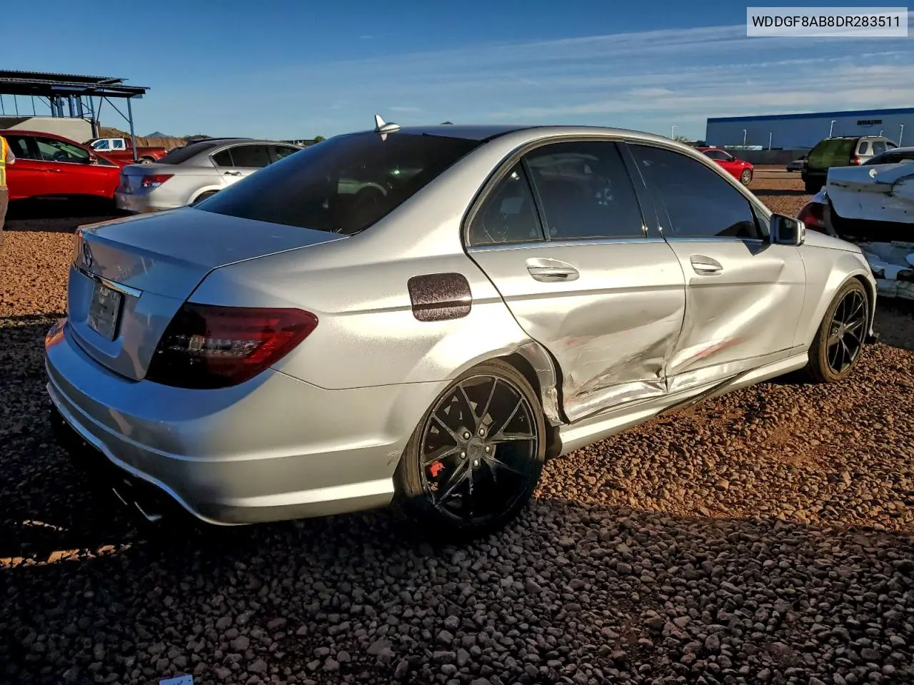 WDDGF8AB8DR283511 2013 Mercedes-Benz C 300 4Matic