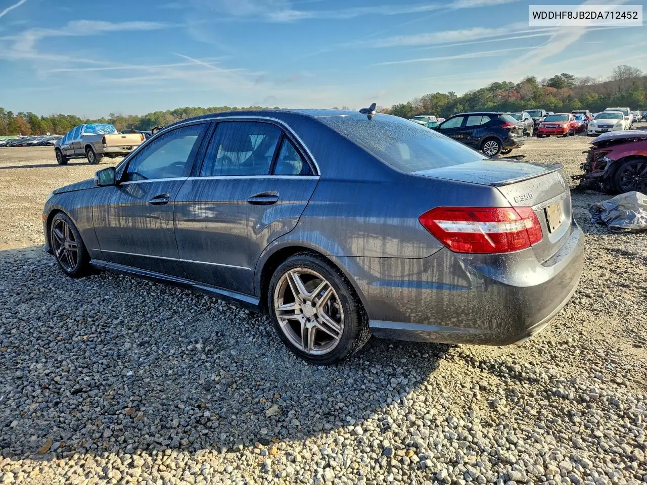 WDDHF8JB2DA712452 2013 Mercedes-Benz E 350 4Matic
