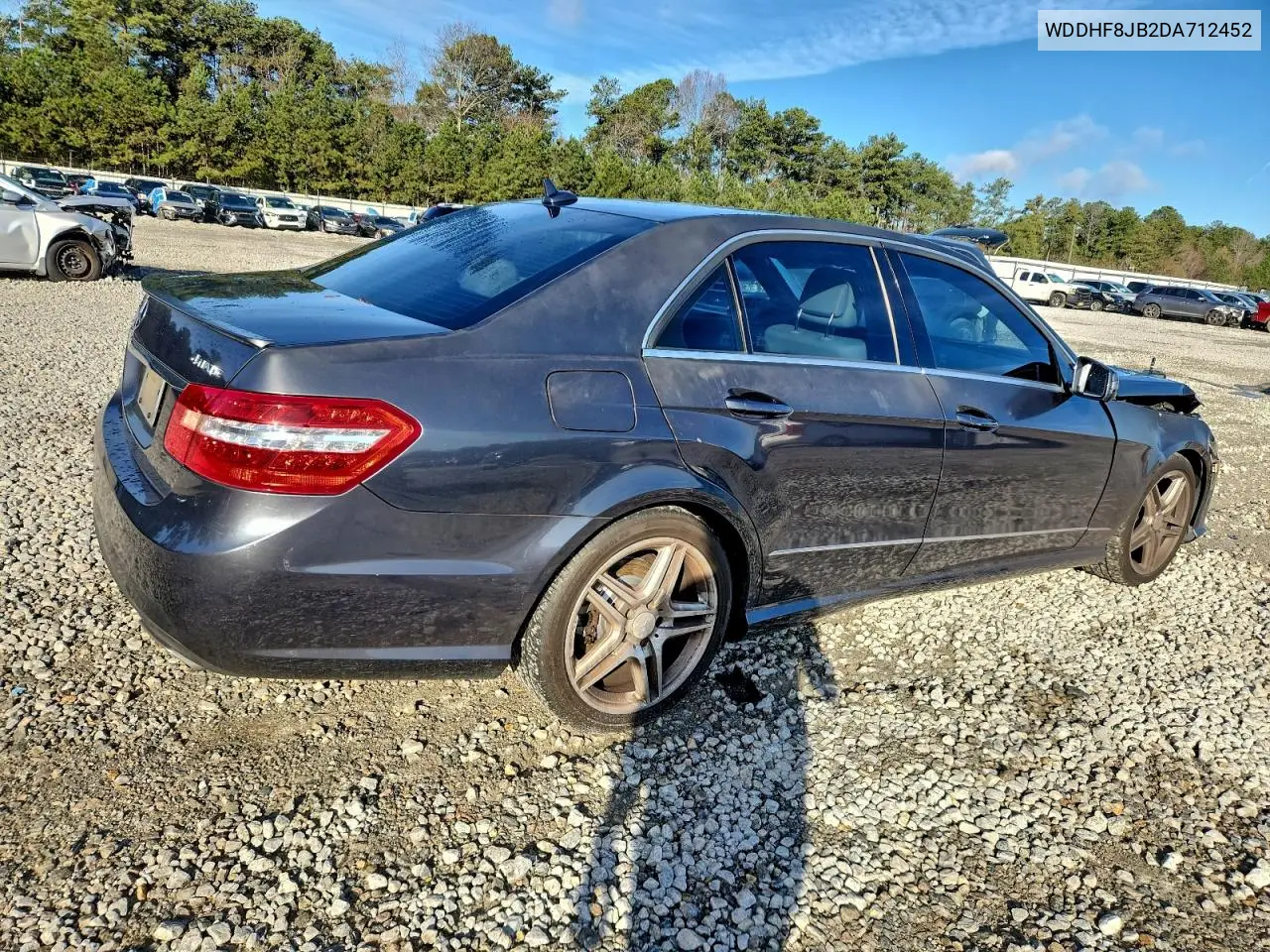 WDDHF8JB2DA712452 2013 Mercedes-Benz E 350 4Matic