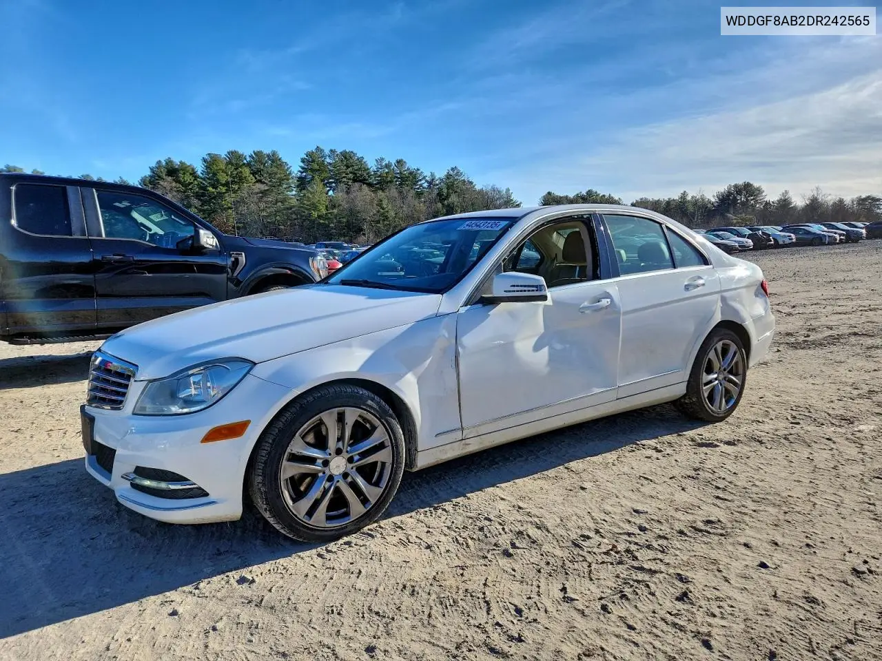 WDDGF8AB2DR242565 2013 Mercedes-Benz C 300 4Matic