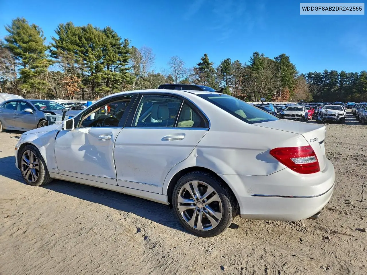 WDDGF8AB2DR242565 2013 Mercedes-Benz C 300 4Matic