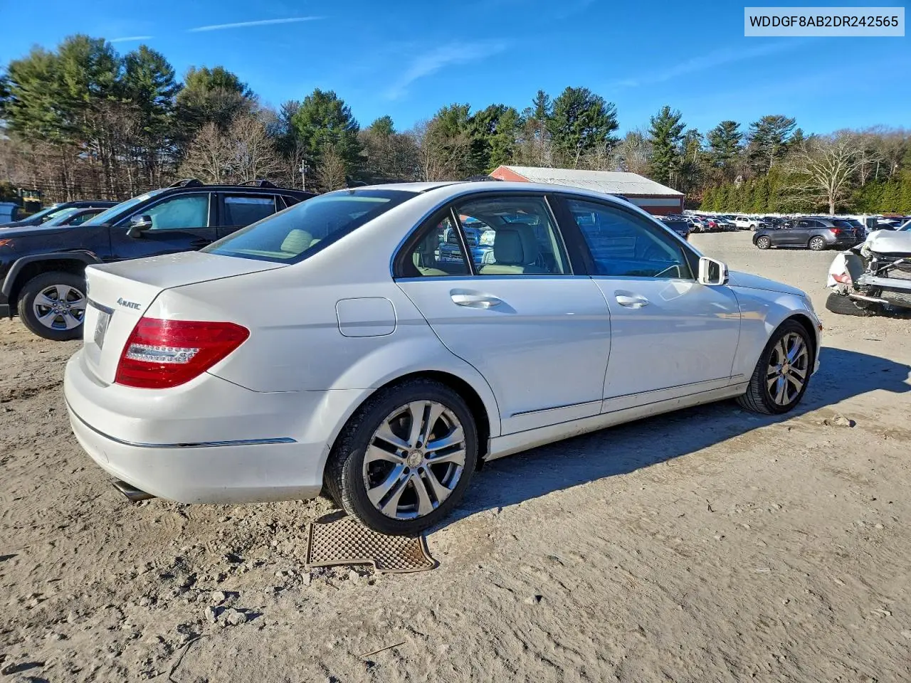 WDDGF8AB2DR242565 2013 Mercedes-Benz C 300 4Matic