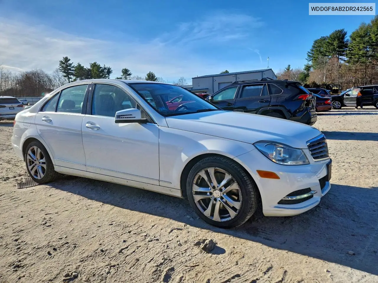 WDDGF8AB2DR242565 2013 Mercedes-Benz C 300 4Matic