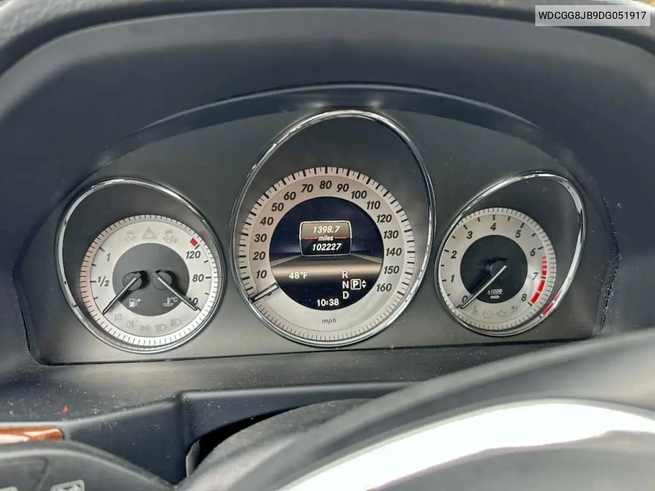 WDCGG8JB9DG051917 2013 Mercedes-Benz Glk 350 4Matic