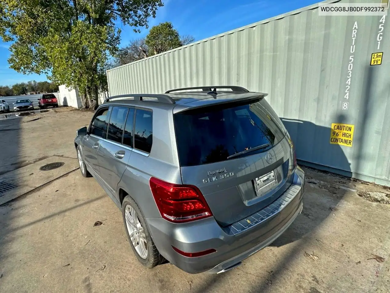 WDCGG8JB0DF992372 2013 Mercedes-Benz Glk 350 4Matic