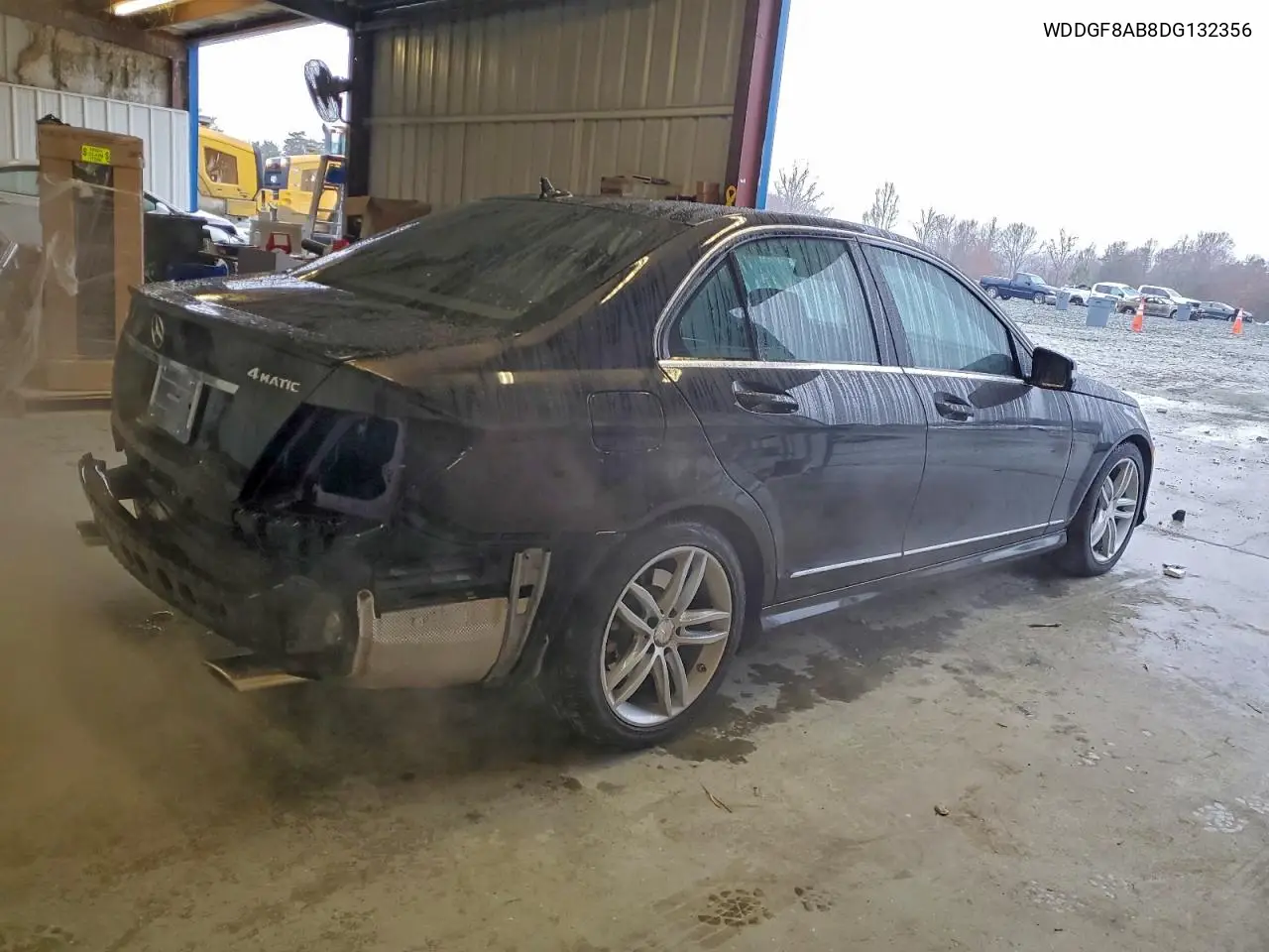 WDDGF8AB8DG132356 2013 Mercedes-Benz C 300 4Matic