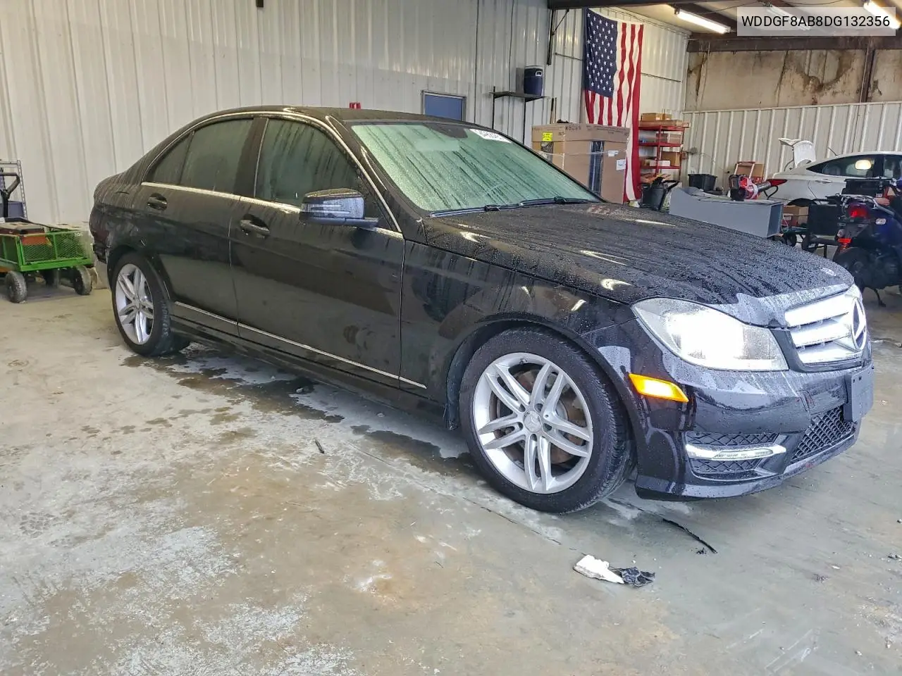 WDDGF8AB8DG132356 2013 Mercedes-Benz C 300 4Matic