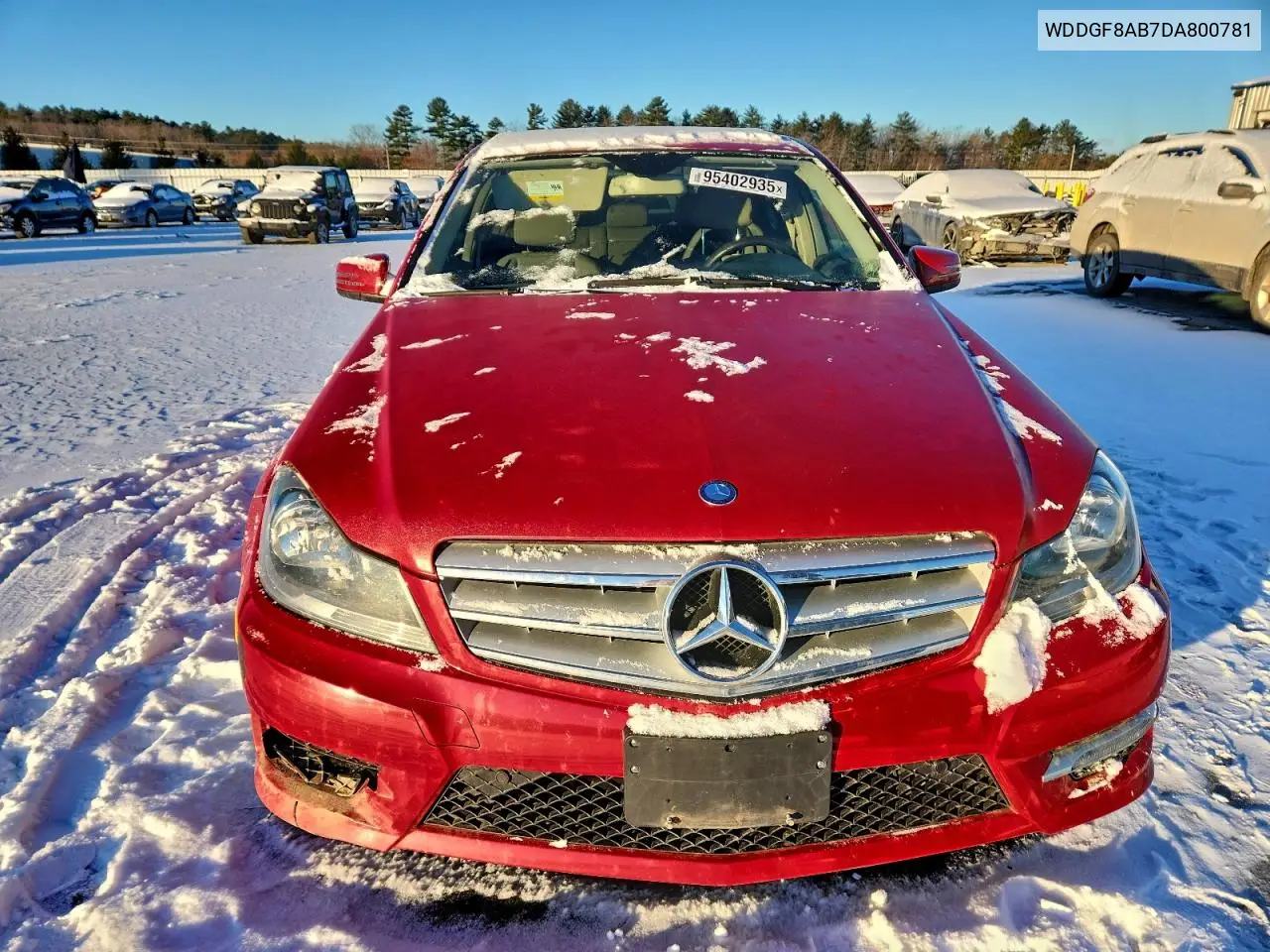WDDGF8AB7DA800781 2013 Mercedes-Benz C 300 4Matic