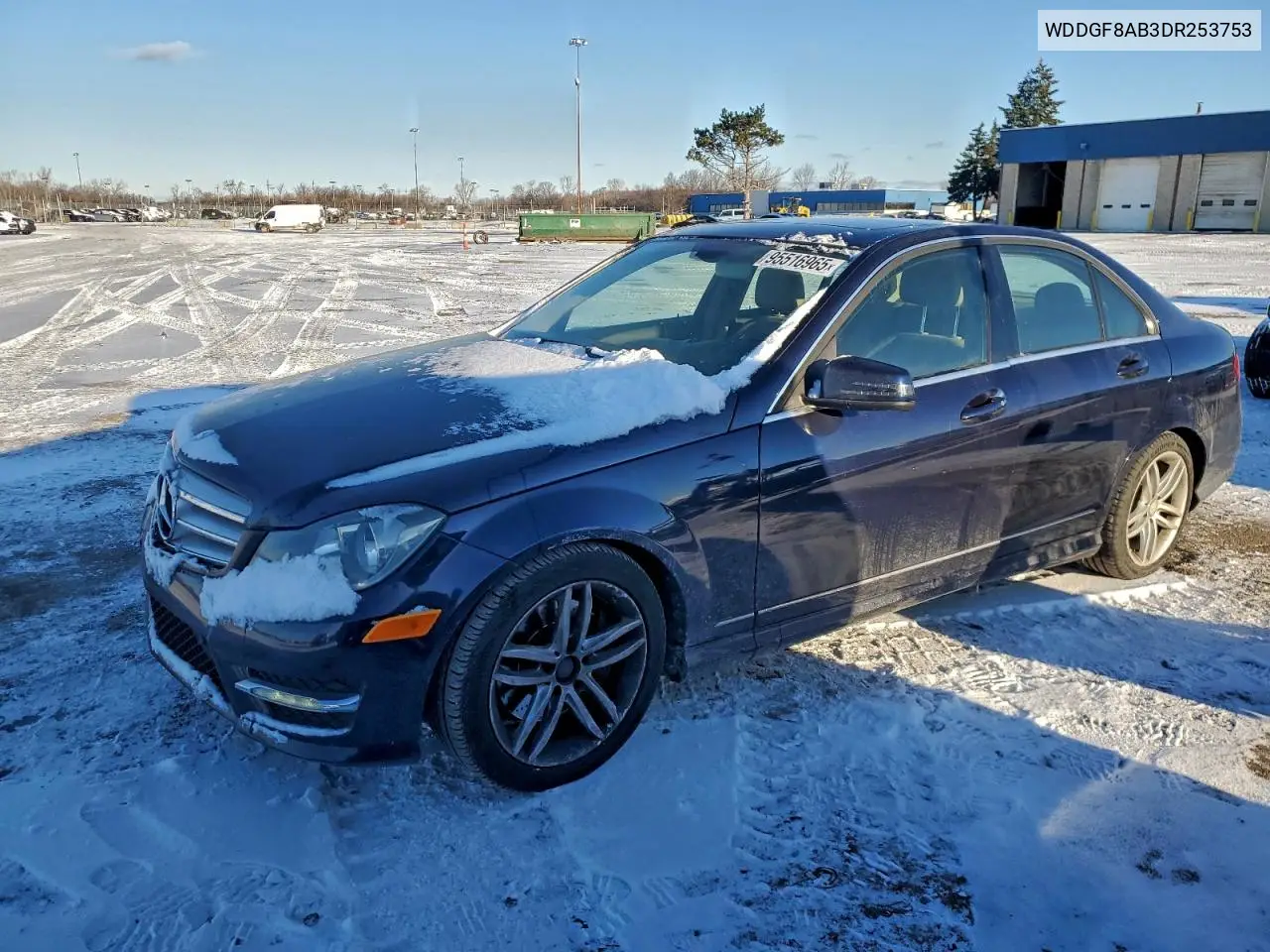 WDDGF8AB3DR253753 2013 Mercedes-Benz C 300 4Matic