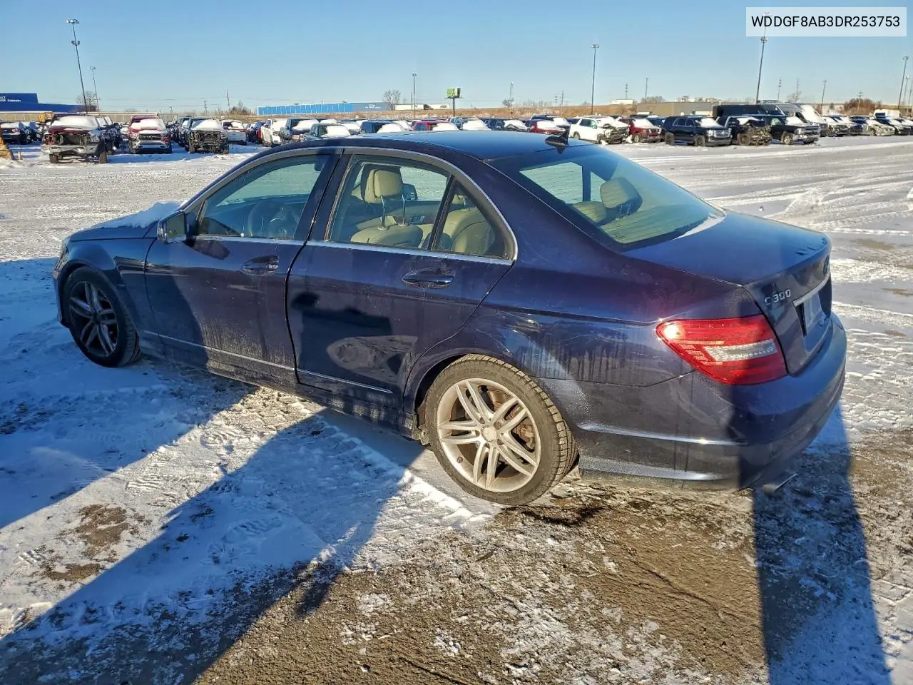 WDDGF8AB3DR253753 2013 Mercedes-Benz C 300 4Matic