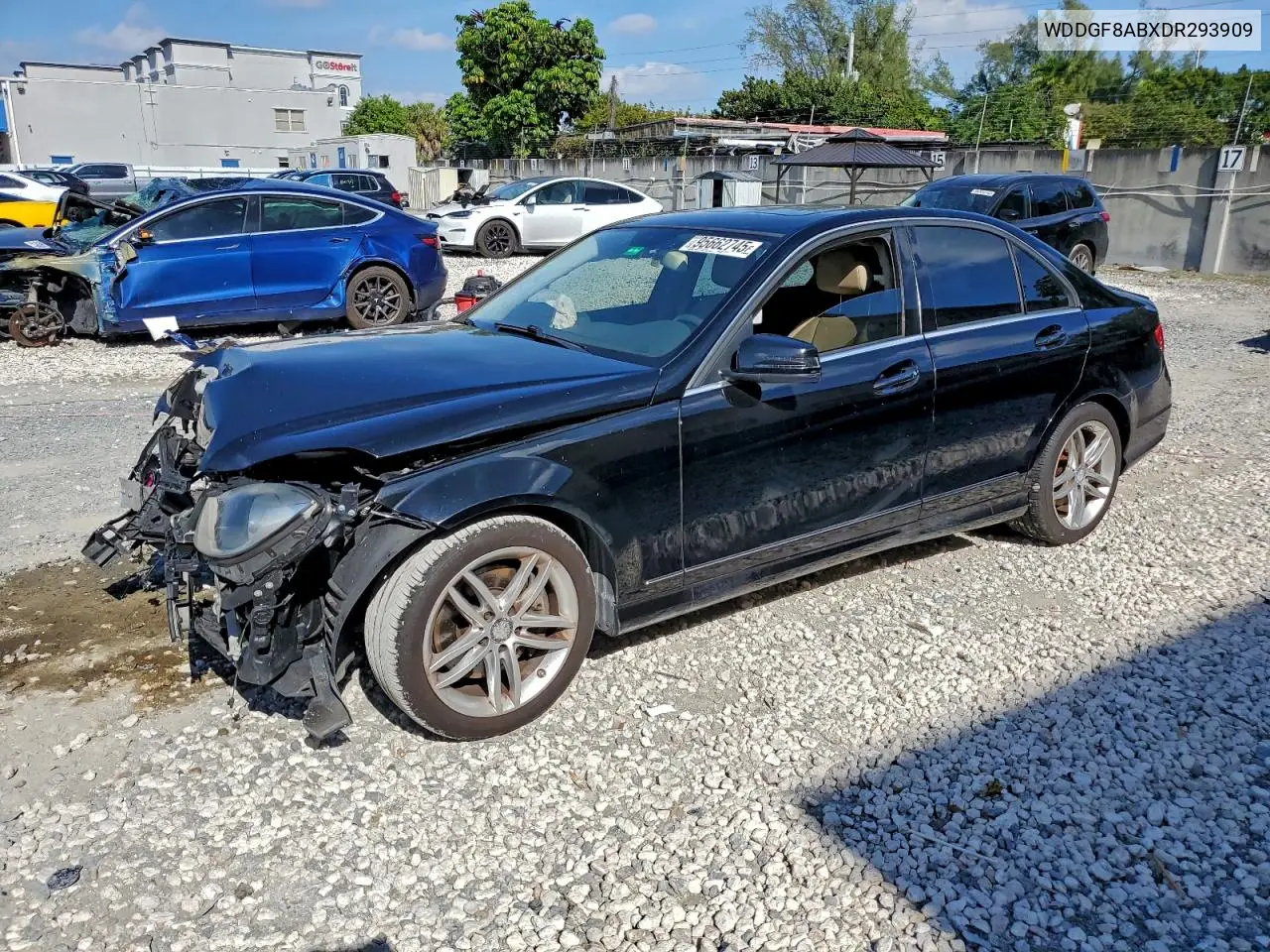 WDDGF8ABXDR293909 2013 Mercedes-Benz C 300 4Matic