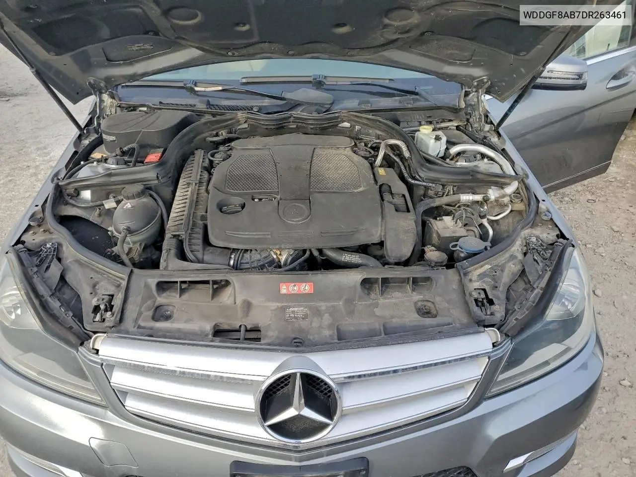 WDDGF8AB7DR263461 2013 Mercedes-Benz C 300 4Matic