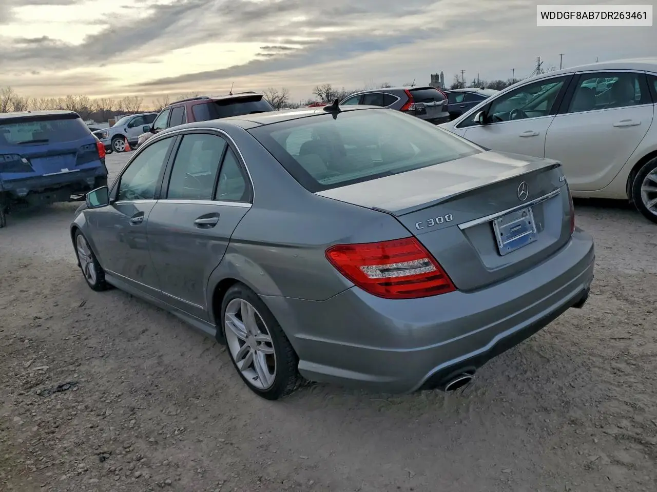 WDDGF8AB7DR263461 2013 Mercedes-Benz C 300 4Matic