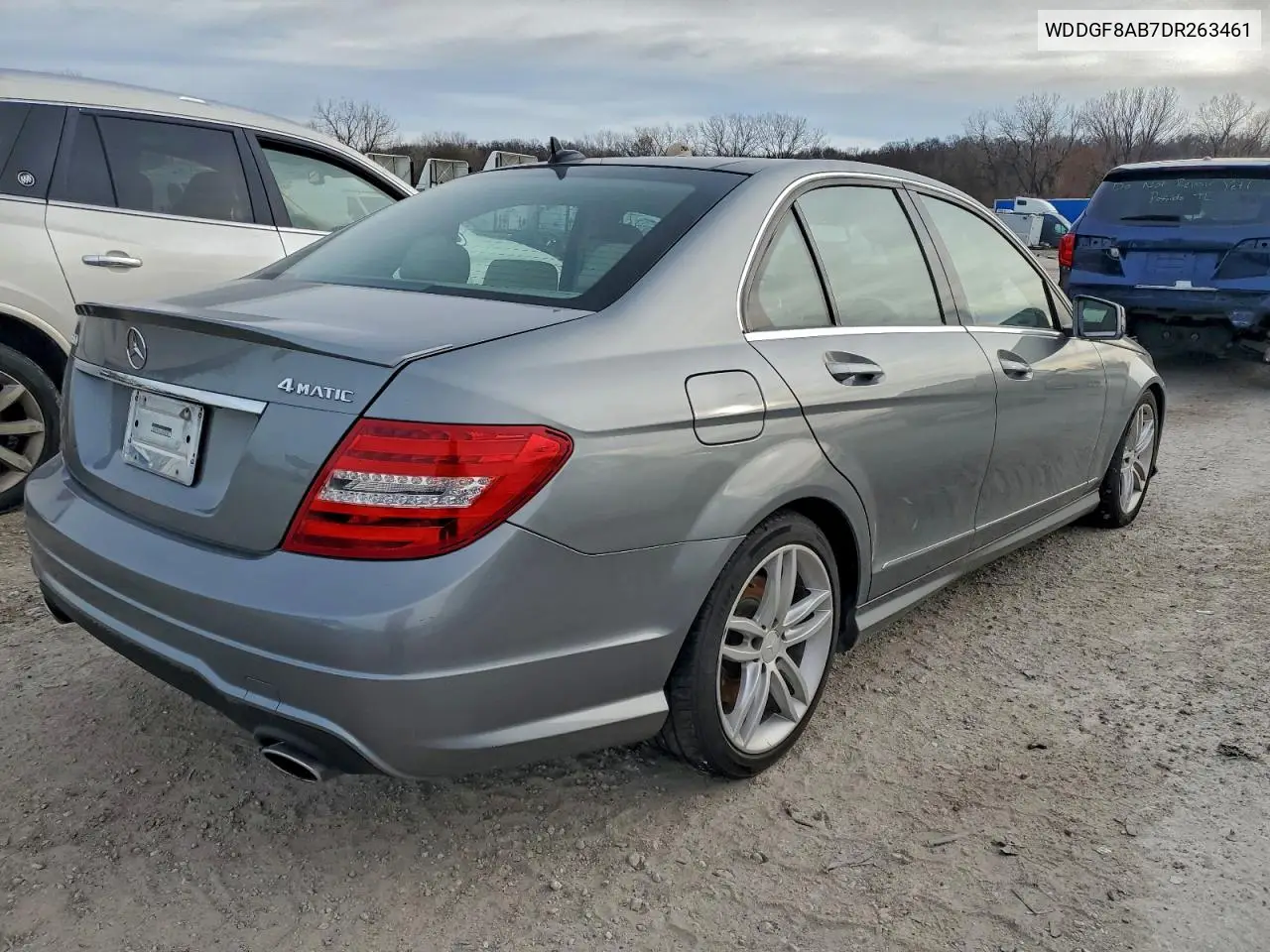 WDDGF8AB7DR263461 2013 Mercedes-Benz C 300 4Matic