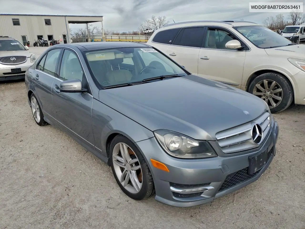 WDDGF8AB7DR263461 2013 Mercedes-Benz C 300 4Matic
