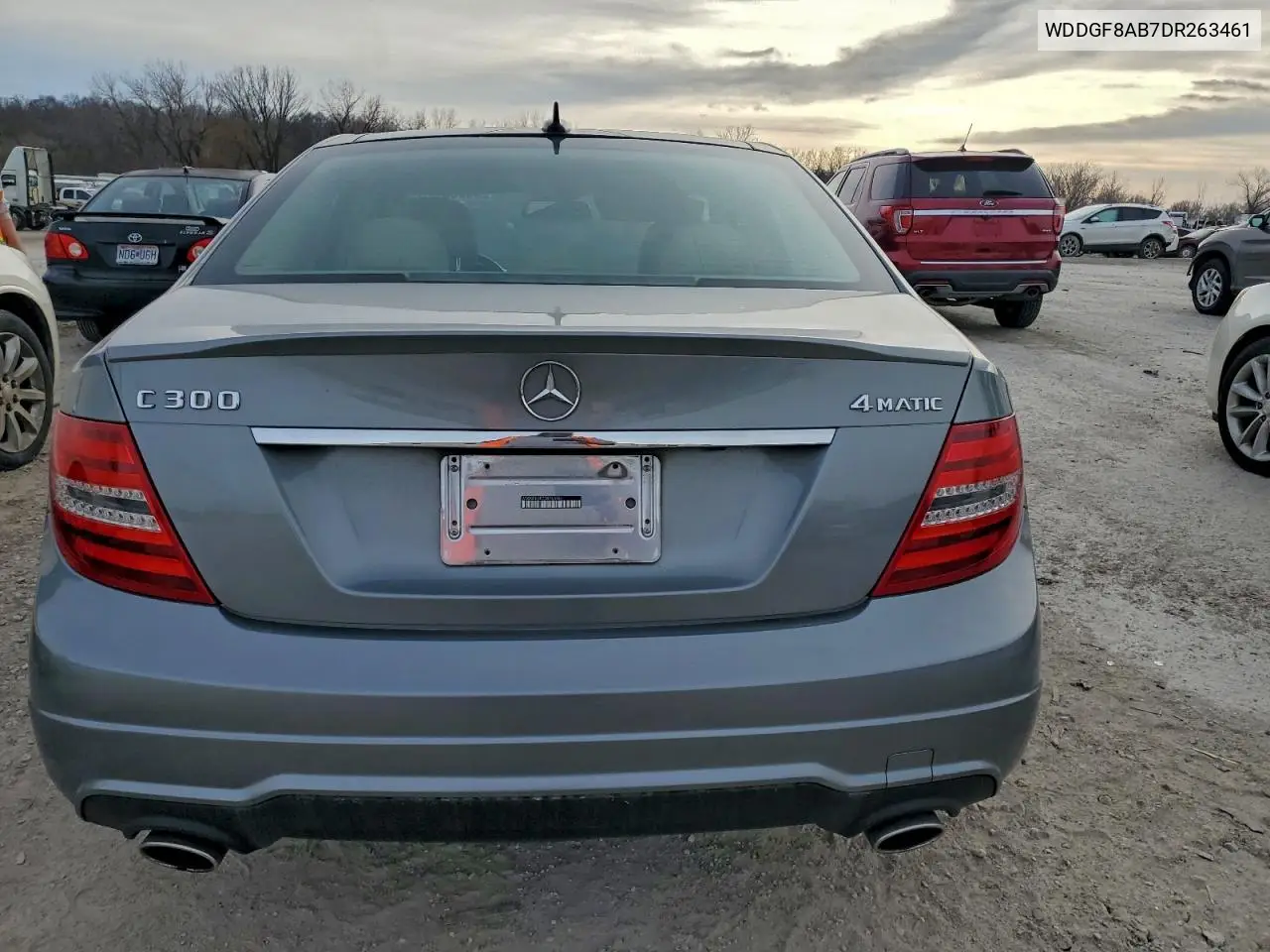 WDDGF8AB7DR263461 2013 Mercedes-Benz C 300 4Matic