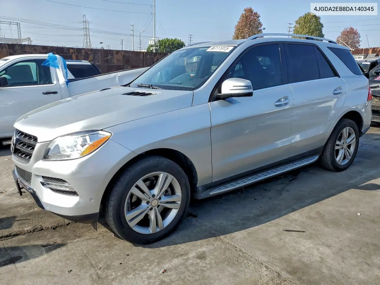 4JGDA2EB8DA140345 2013 Mercedes-Benz Ml 350 Bluetec