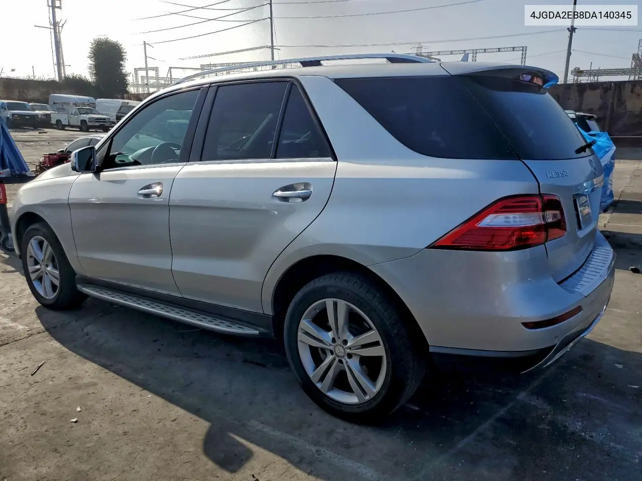 4JGDA2EB8DA140345 2013 Mercedes-Benz Ml 350 Bluetec