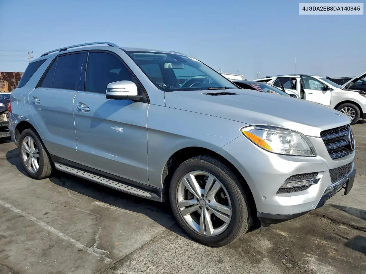 4JGDA2EB8DA140345 2013 Mercedes-Benz Ml 350 Bluetec
