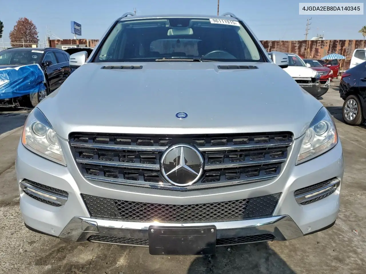 4JGDA2EB8DA140345 2013 Mercedes-Benz Ml 350 Bluetec