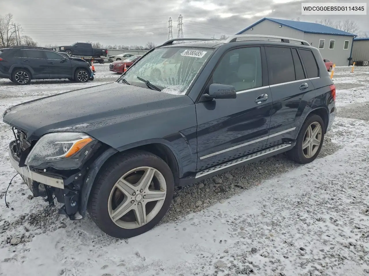 WDCGG0EB5DG114345 2013 Mercedes-Benz Glk 250 Bluetec