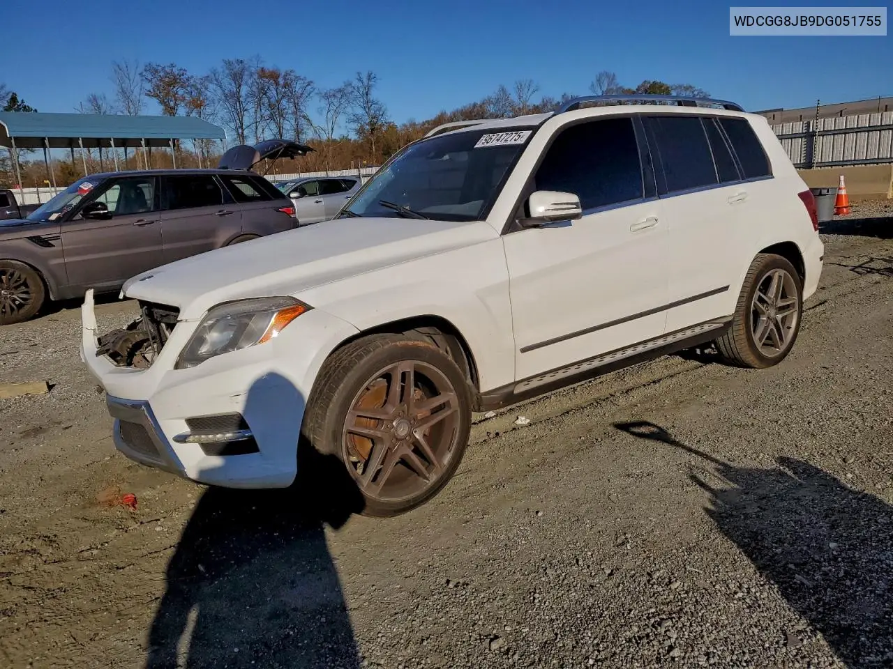 WDCGG8JB9DG051755 2013 Mercedes-Benz Glk 350 4Matic